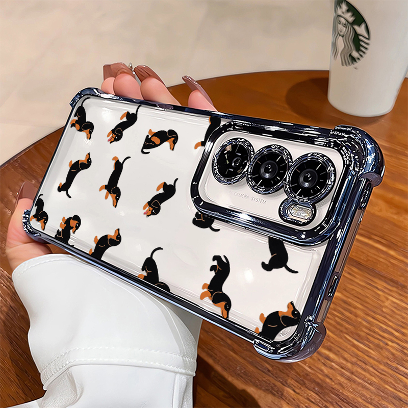 Oppo Reno 12 - Etui na telefon z motywem kreskówkowego