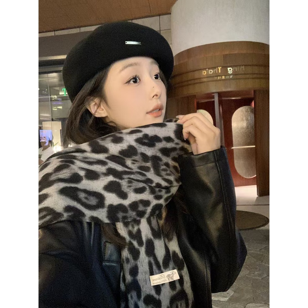 Szal Leopard 190*70CM Zimowy C – Cashmere Throw Blanket recenzja i cena