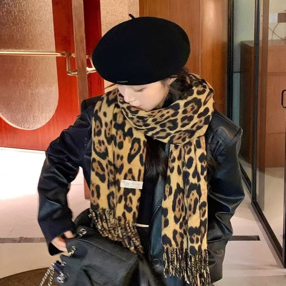 Szal Leopard 190*70CM Zimowy C – Cashmere Throw Blanket recenzja i cena