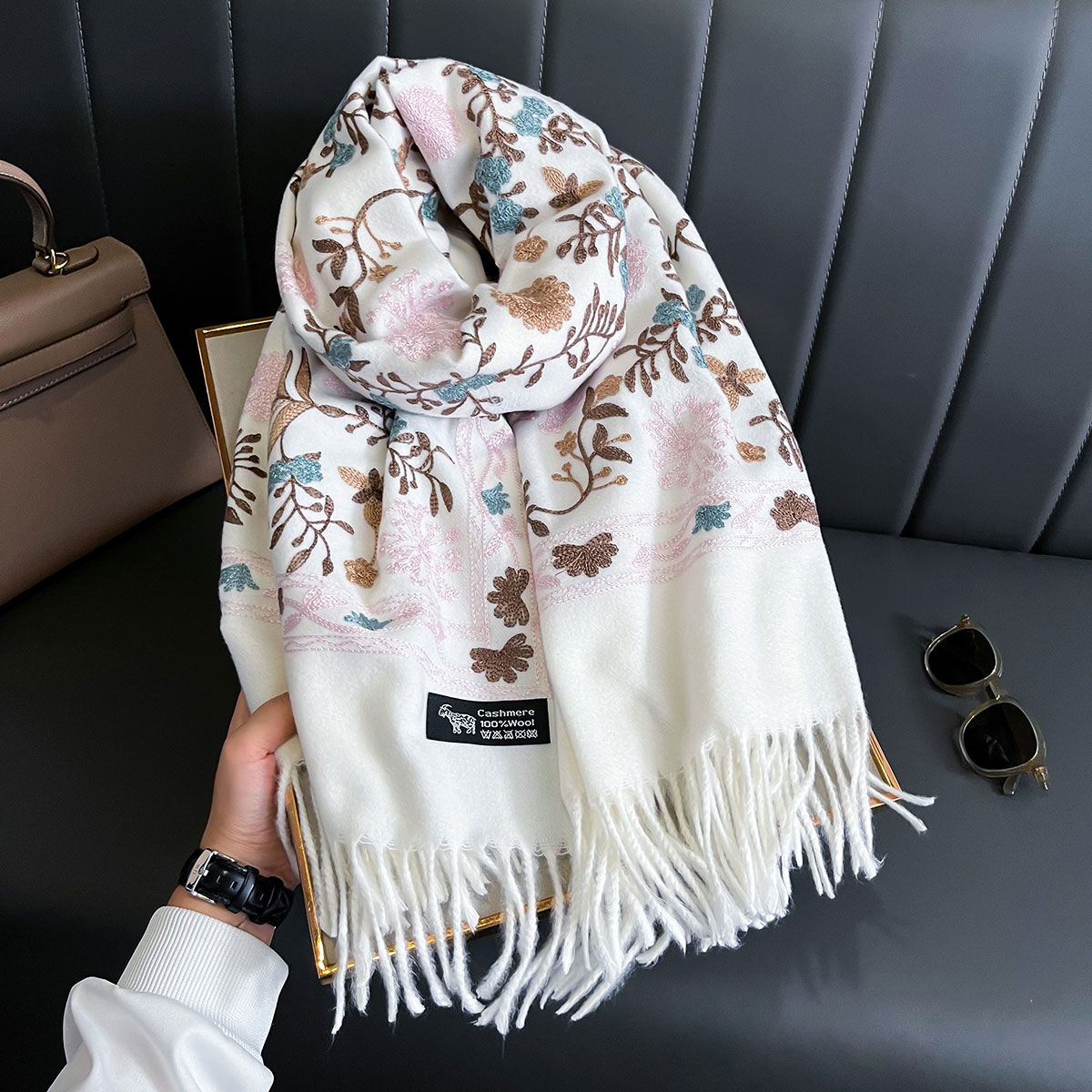 Nowy Zimowy Ciepły Szal Kaszmi – Cashmere Throw Blanket recenzja i cena