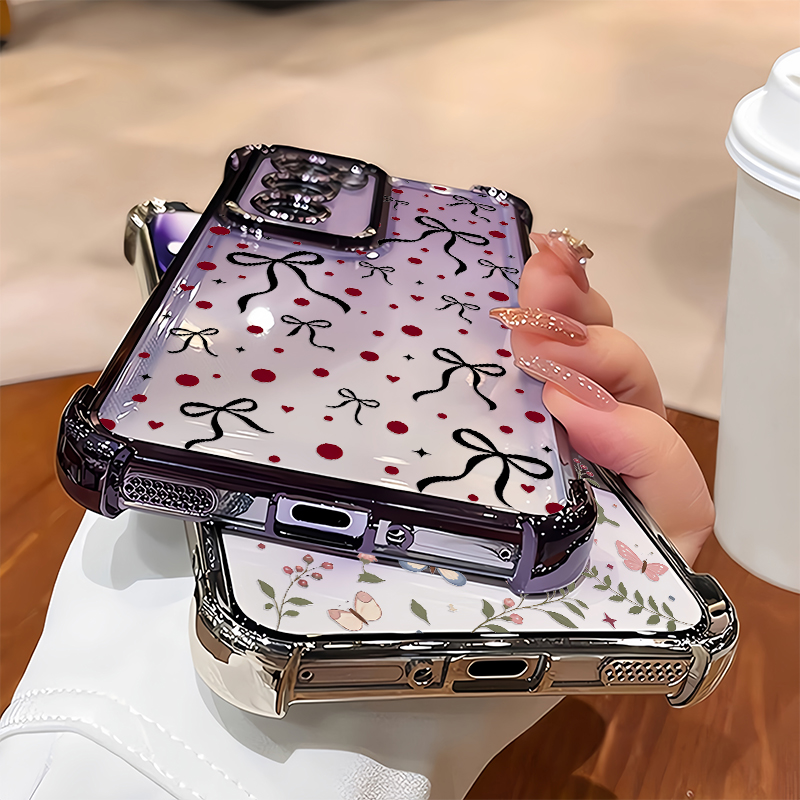 Różowe etui z nadrukiem motyla – Oppo Reno 12 recenzja i cena