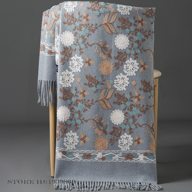 Damska kaszmirowa pashmina, sz – Cashmere Throw Blanket recenzja i cena