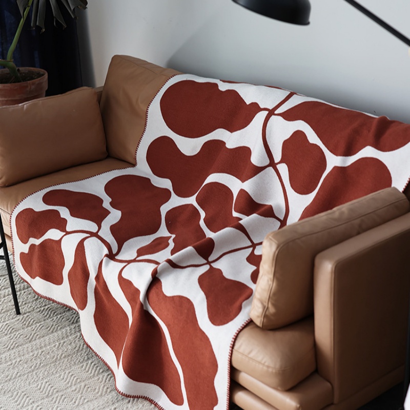 Żakardowy koc ze sztucznego ka – Cashmere Throw Blanket recenzja i cena