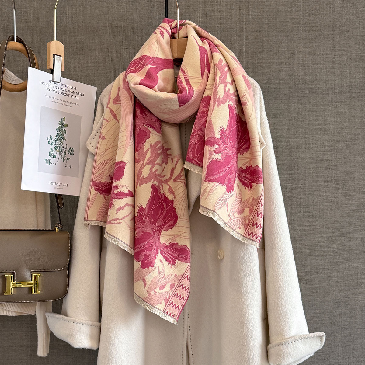 Jesienny kaszmirowy szal damsk – Cashmere Throw Blanket recenzja i cena